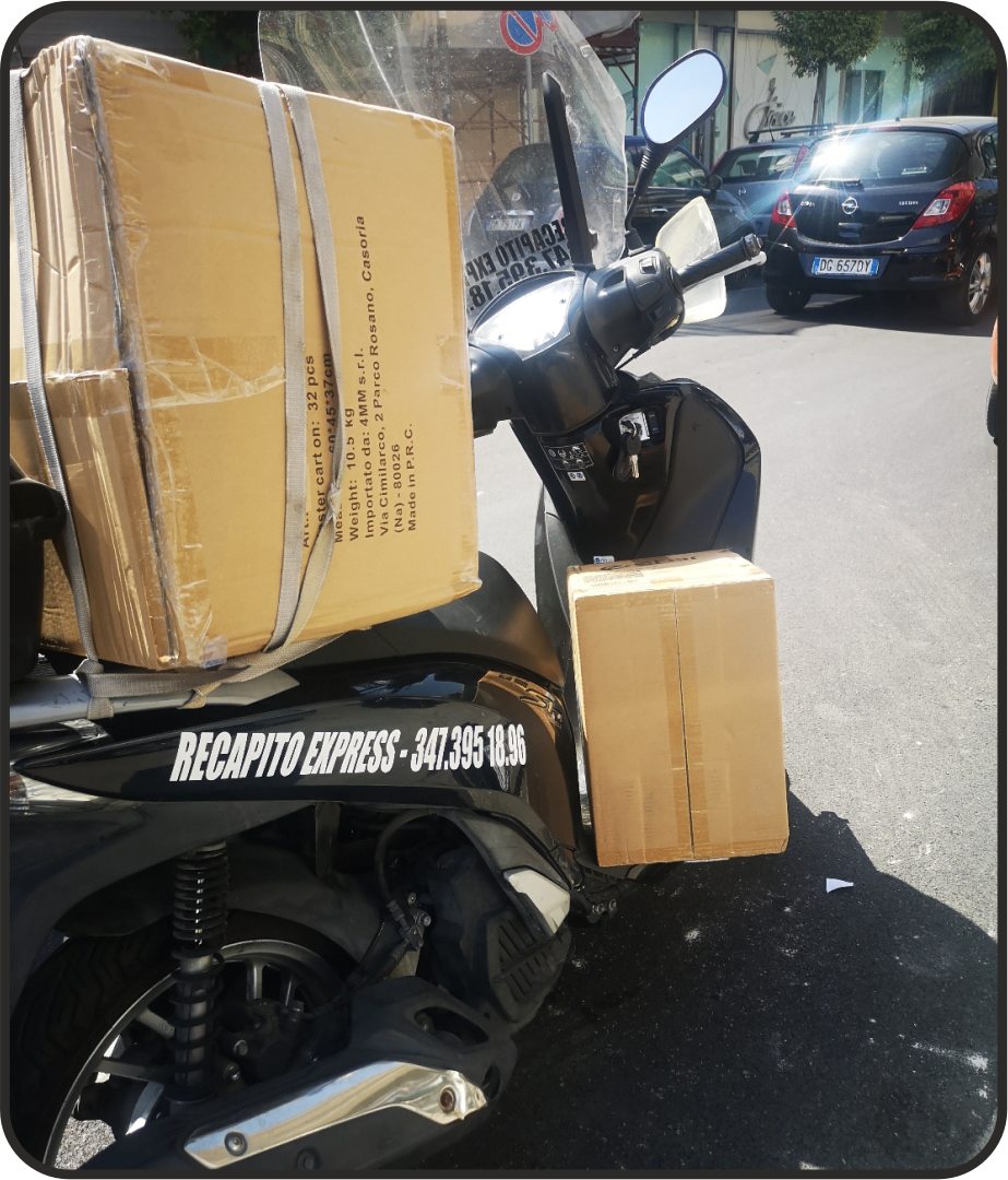 motorecapiti napoli liberty express consegna pacchi ingombranti