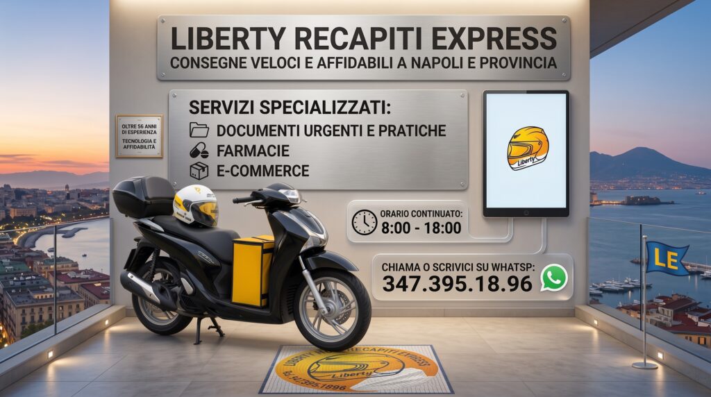 Liberty Recapiti Express - Servizio consegne rapide documenti e farmacie Napoli e provincia